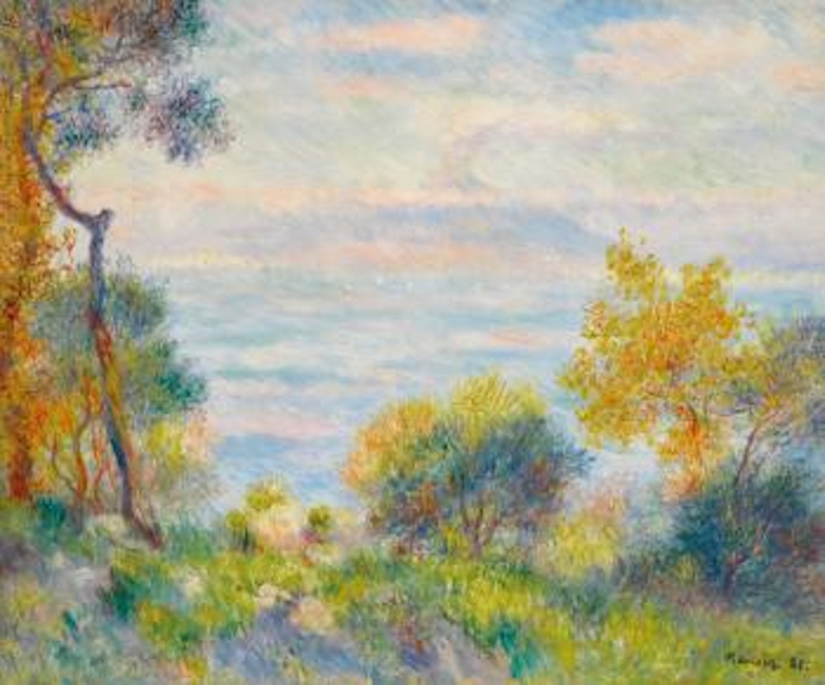 Capo Di Monte, Sorrente (Baie De Naples) by Pierre-Auguste Renoir