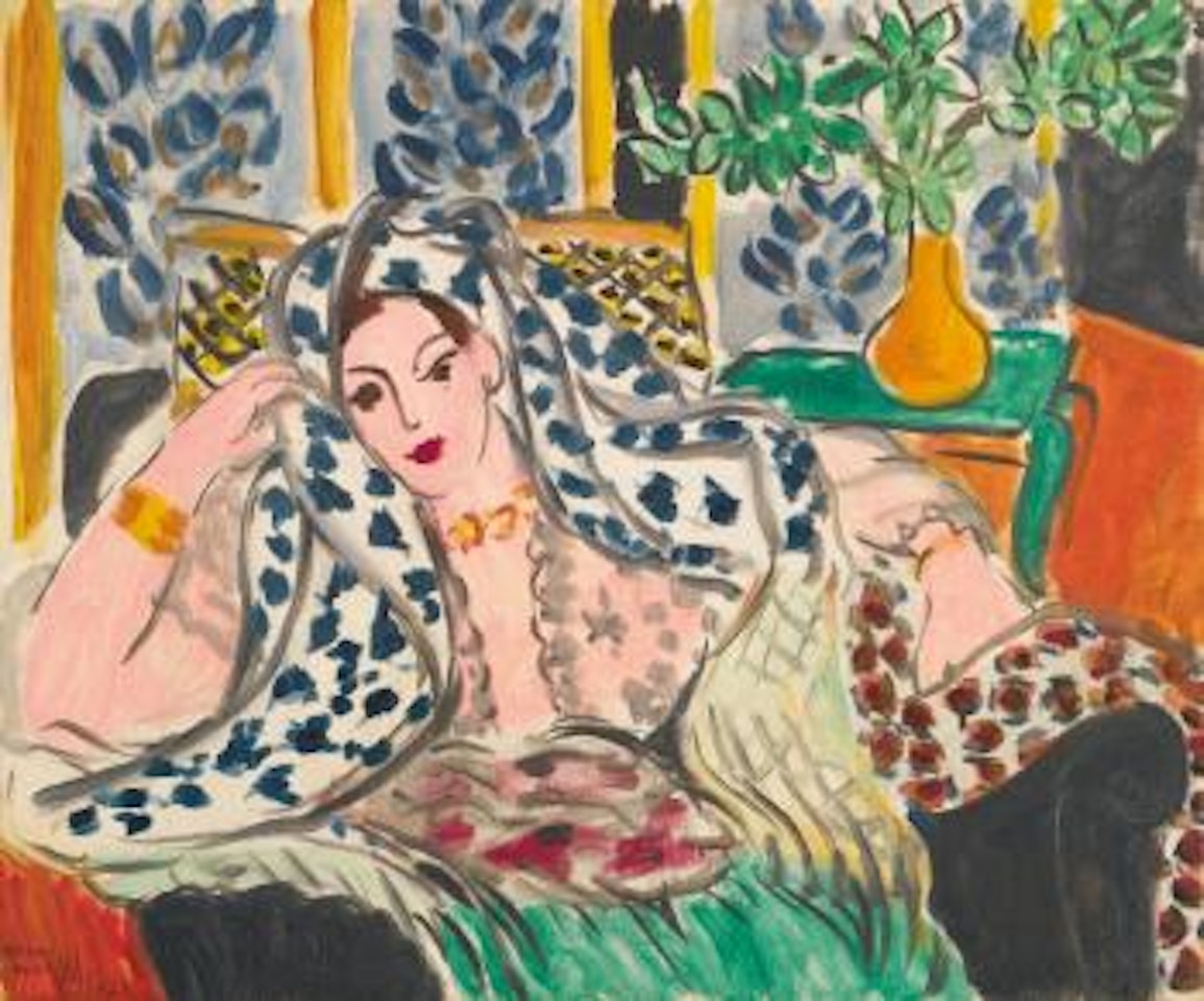 Odalisque Au Fauteuil Noir by Henri Matisse
