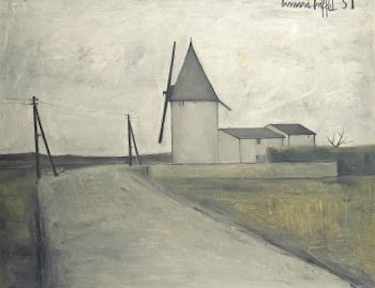 Le Moulin à Vent by Bernard Buffet