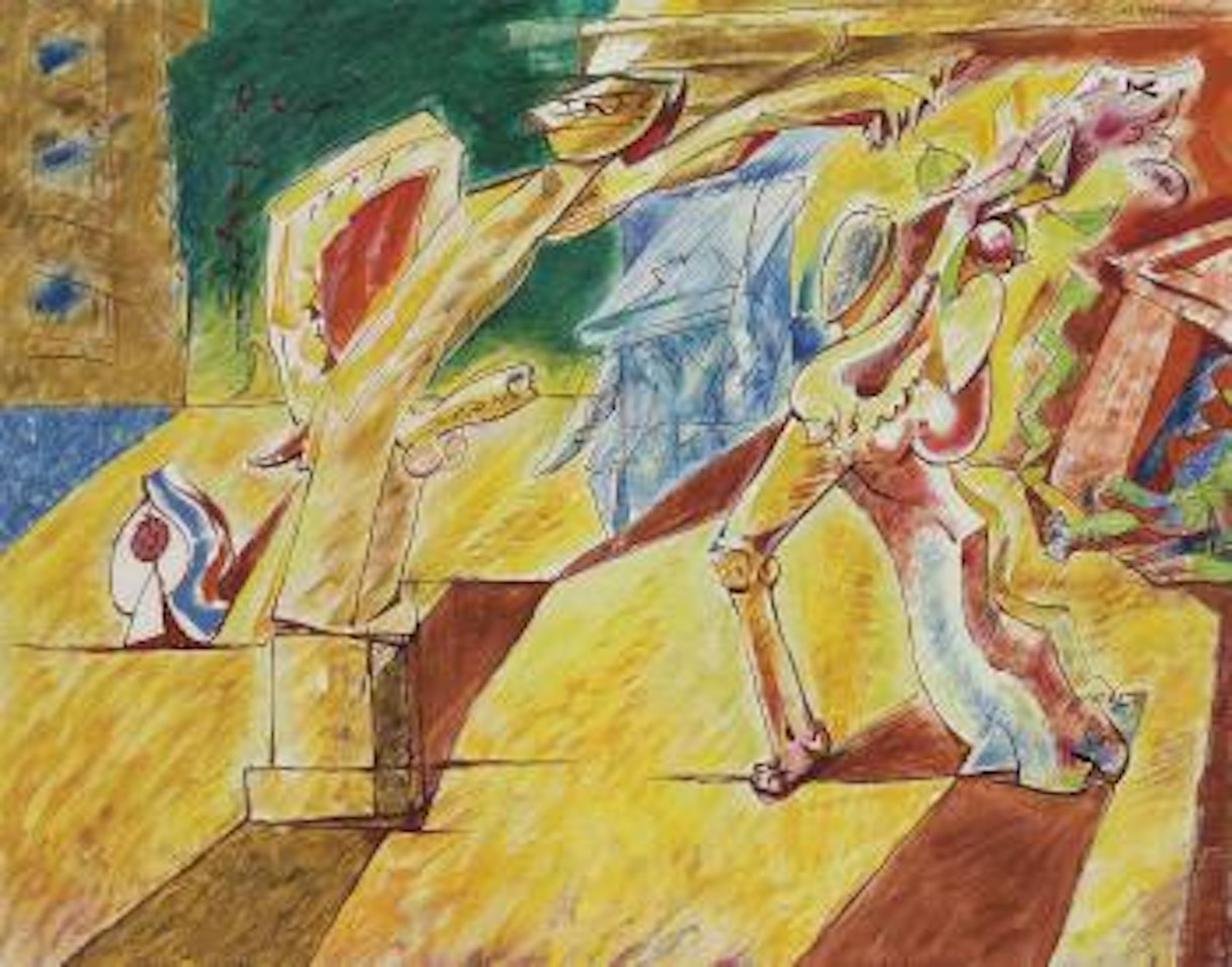 La Statue Agressive by André Masson