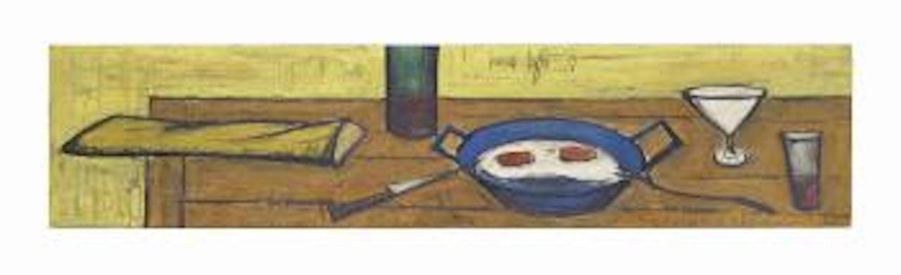 Pain Et Œufs Sur Le Plat by Bernard Buffet