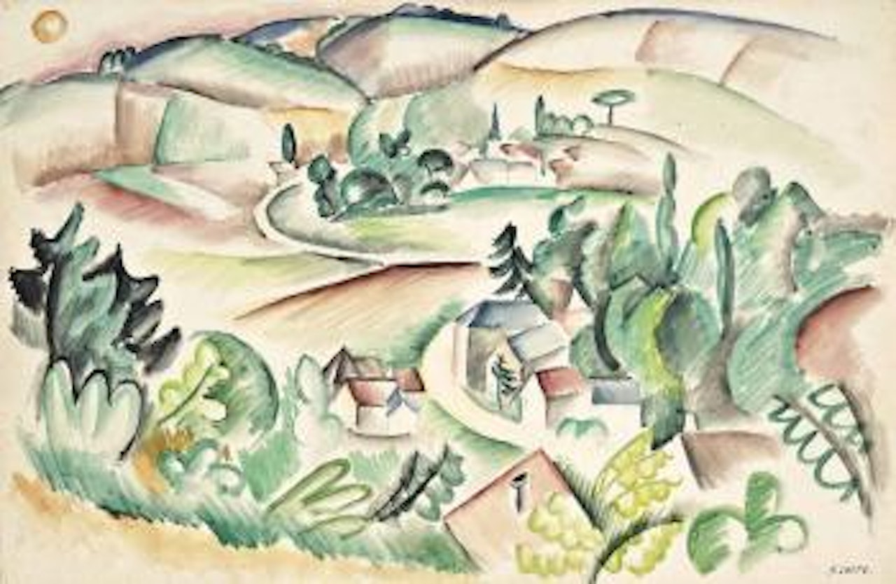 Paysage Vallonné by André Lhote
