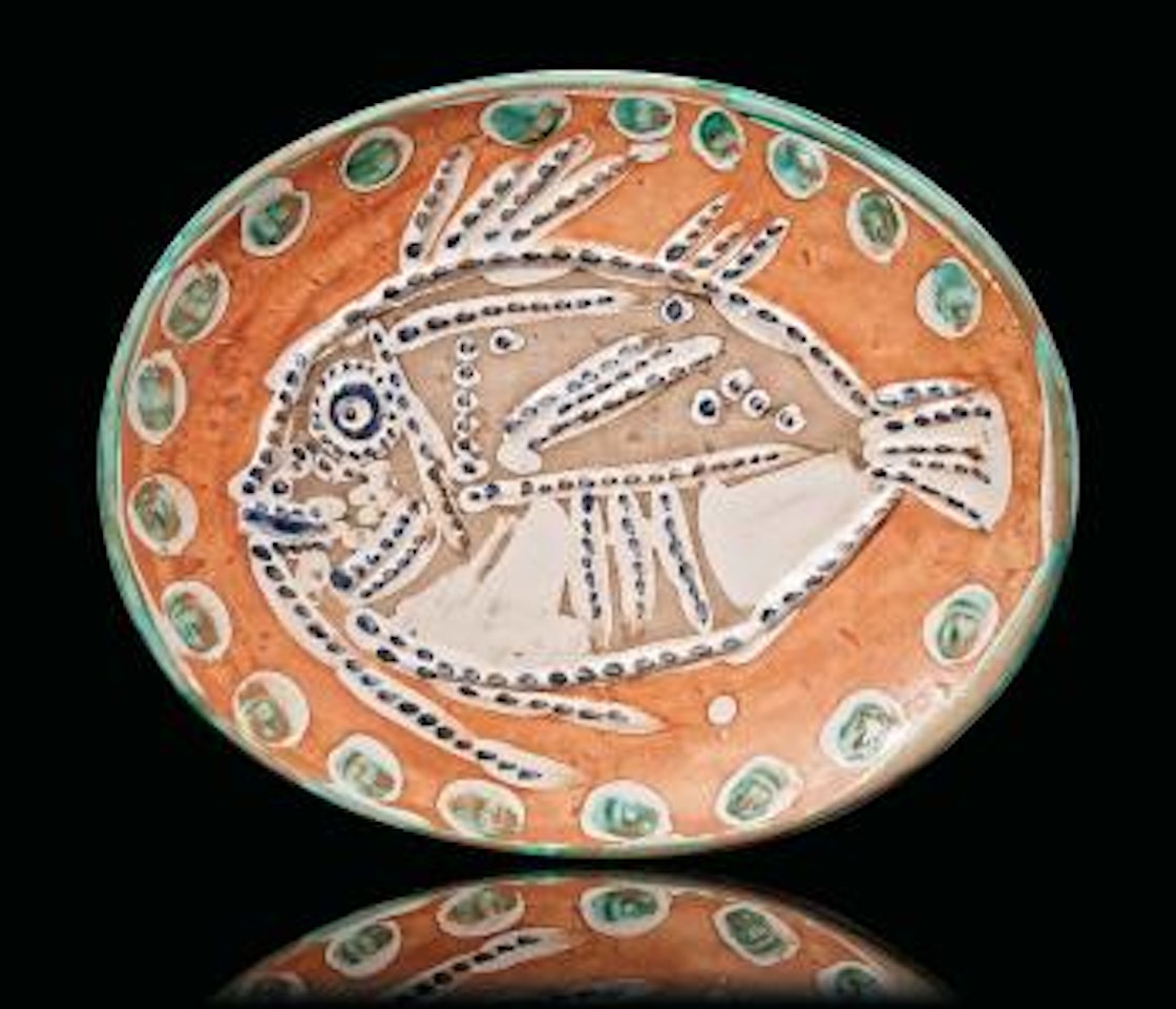 Poisson Fond Roux (Ar 169) by Pablo Picasso