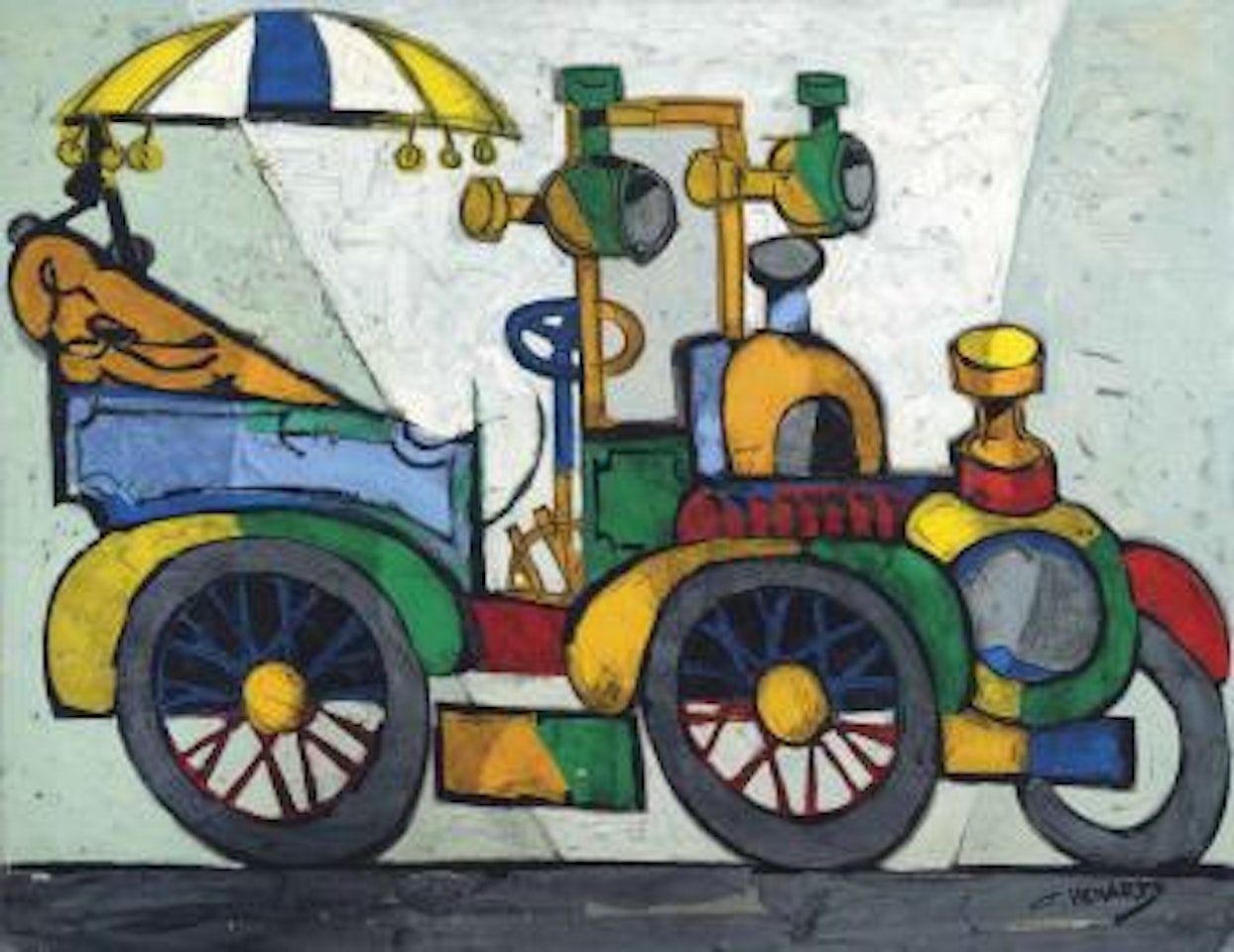 Voiture Classique by Claude Venard