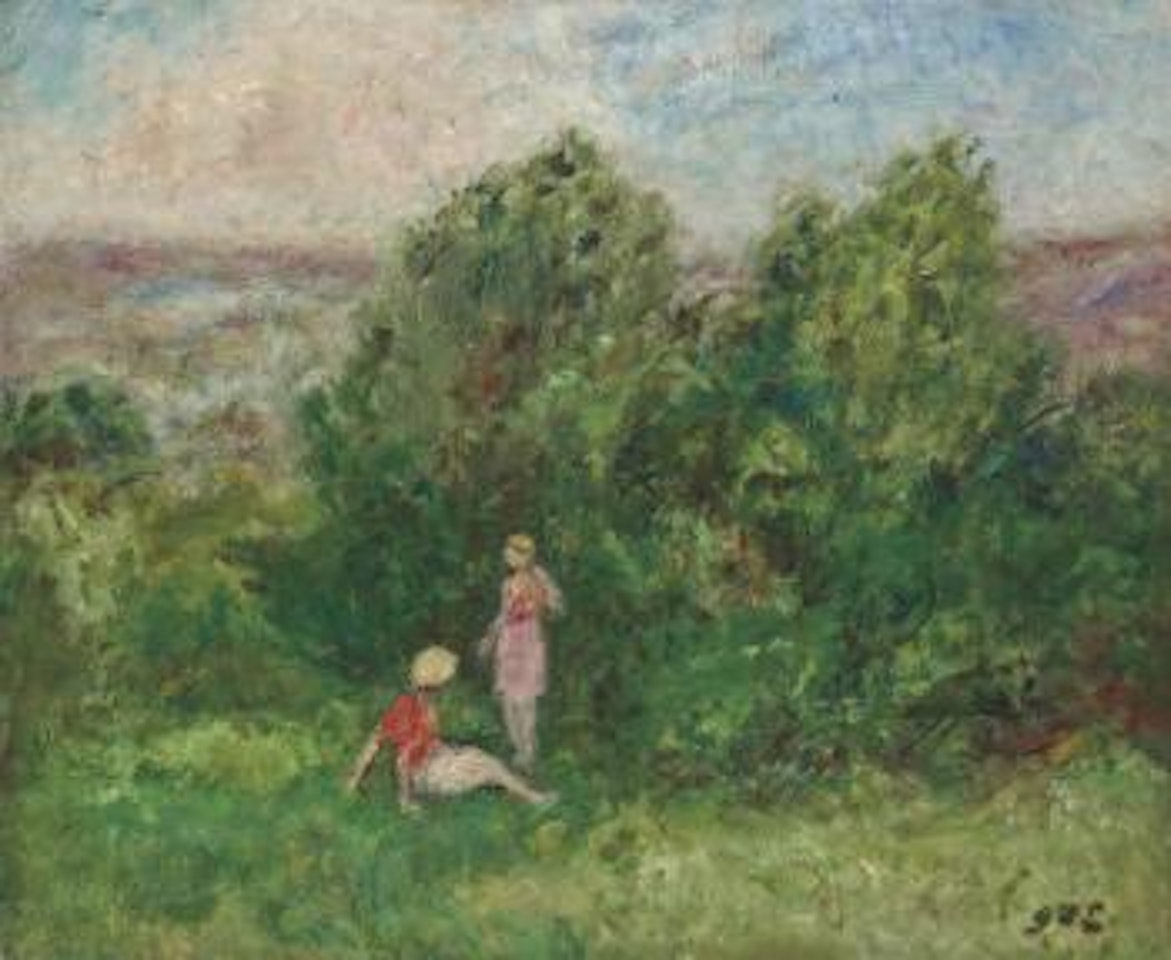 Jeunes Filles au Jardin by Georges d’Espagnat