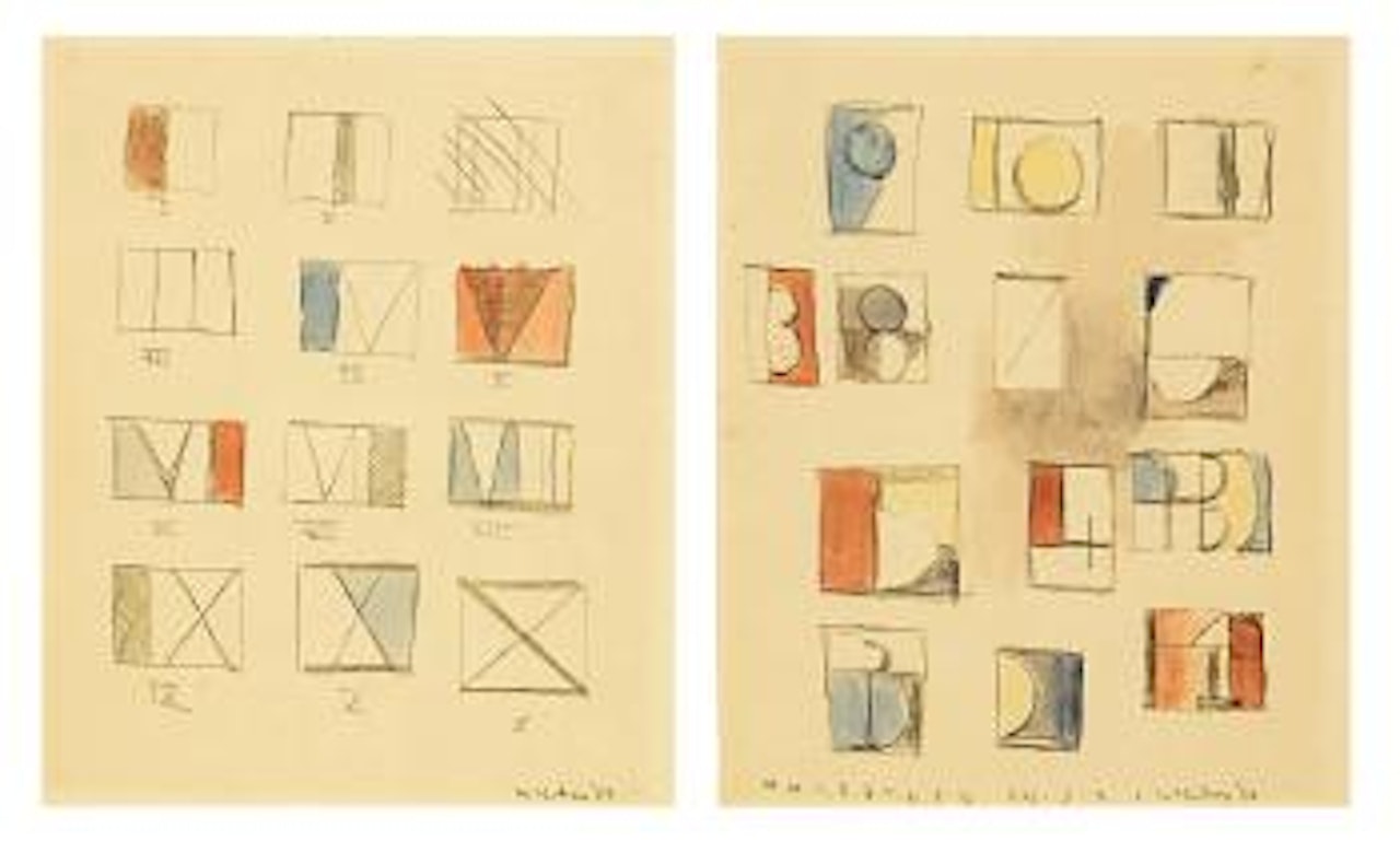 Numerals (for Landfall Magazine) by Colin Mccahon