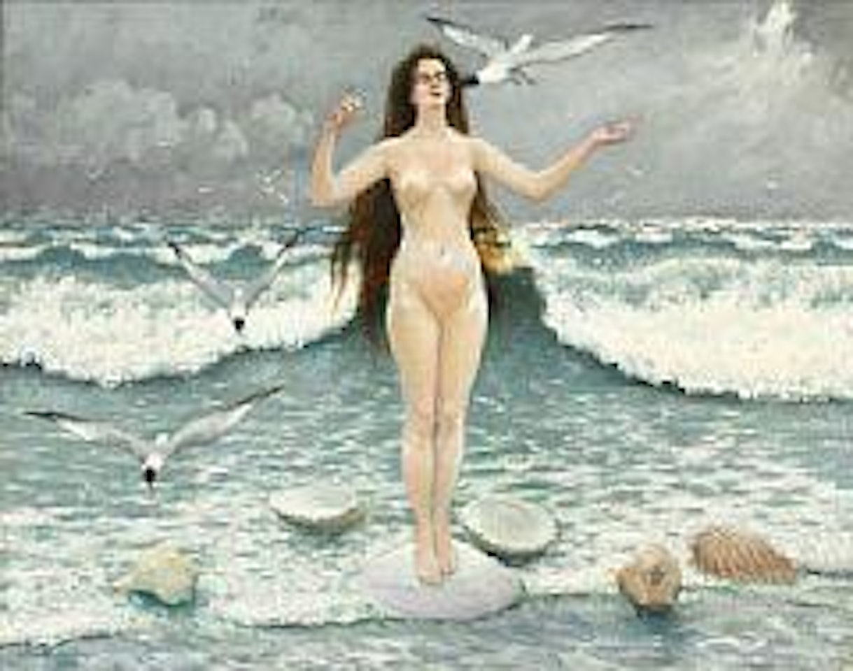 The sea-born Venus by Paul Fischer