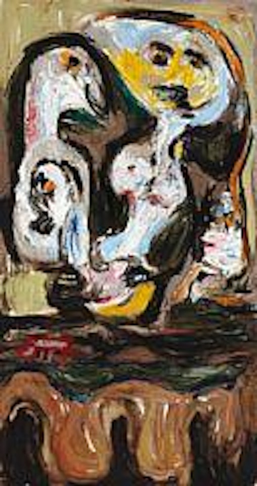 Havets Guder II (The Gods of the Sea II), 1953 by Asger Jorn