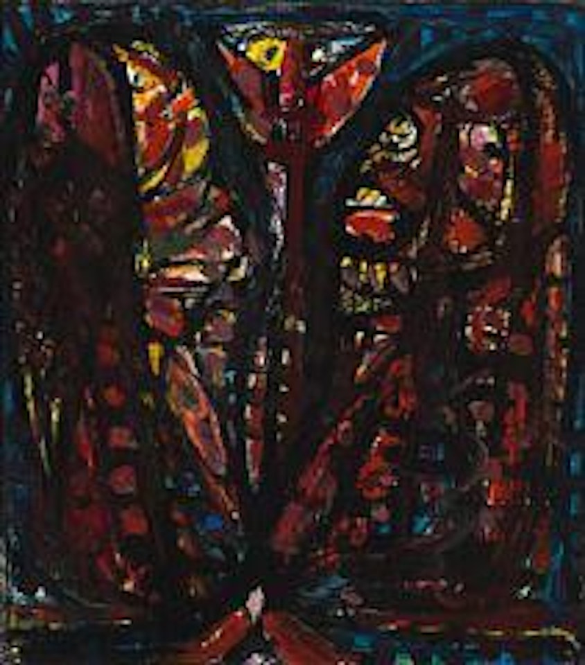 Drama II / Fleur des IV, 1949 by Asger Jorn