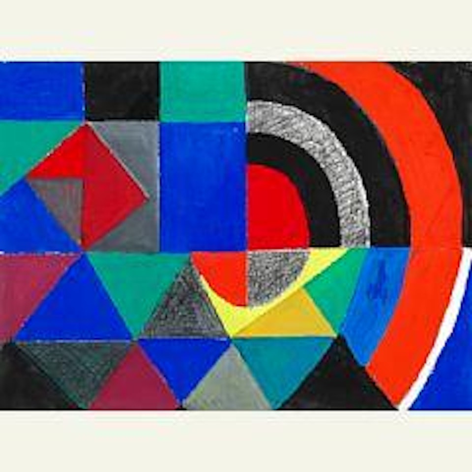 Rythme Couleur, No.  F.  1248 by Sonia Delaunay