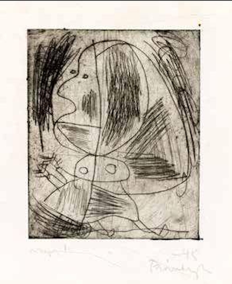 Figure composition by Asger Jorn