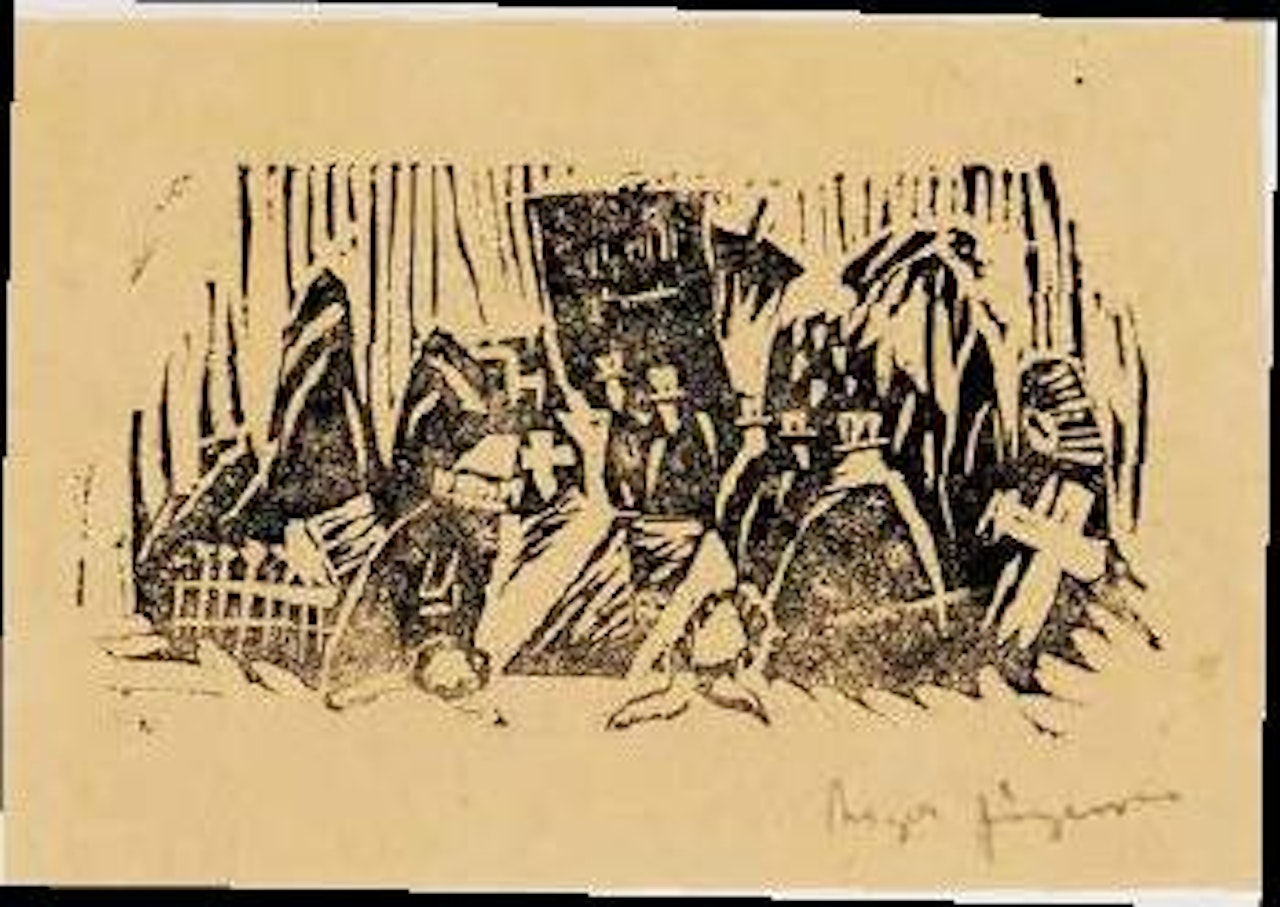 Begräbnis (Funeral) by Asger Jorn