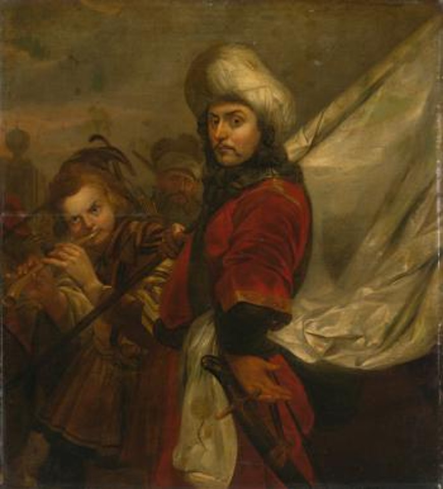 A Standard Bearer by Dutch School