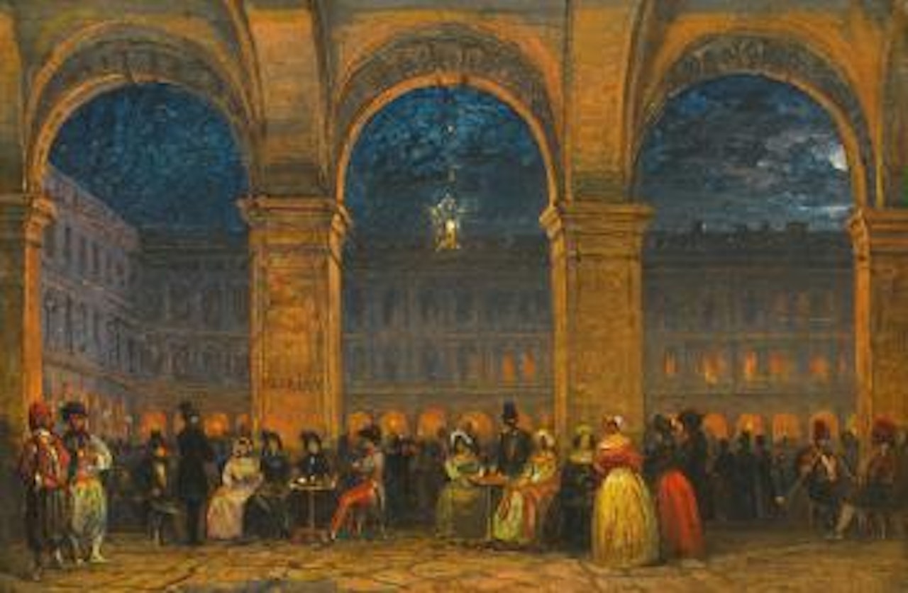 Venice, The Caffè Florian on Piazza San Marco by Carlo Grubacs