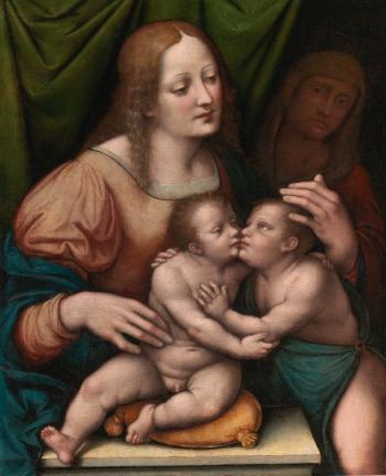 Madonna and child with Saint Elizabeth and the infant Saint John the baptist by Gianpietrino
