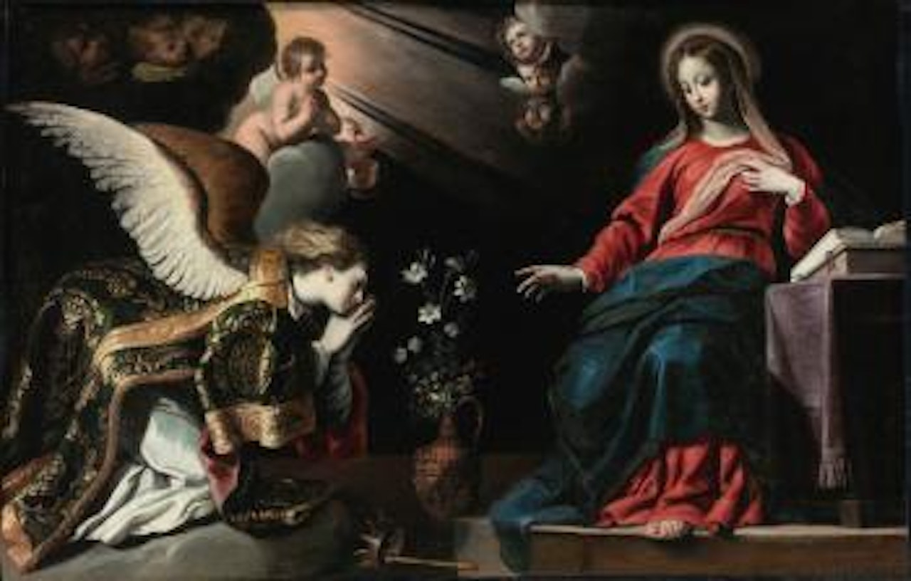 The Annunciation by Gérard Seghers