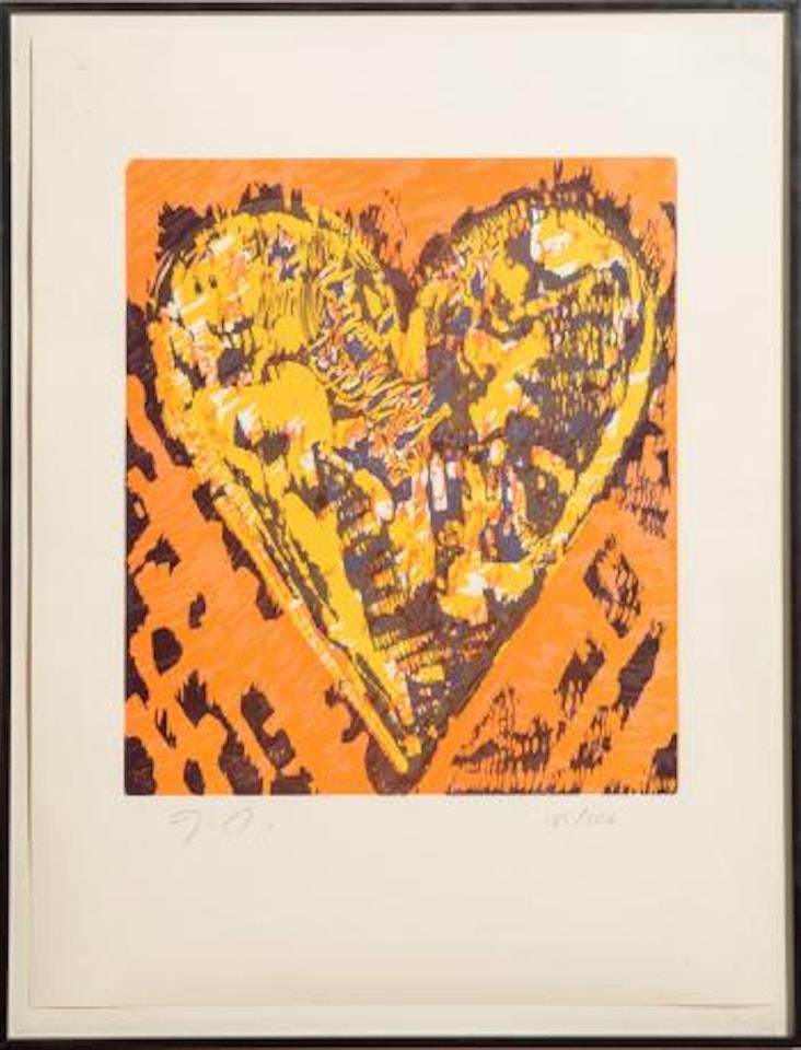 Heart for Film Forum by Jim Dine