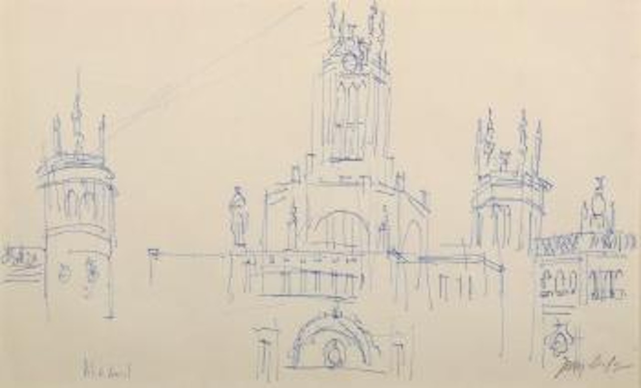 Vue de Madrid by Jean Dufy