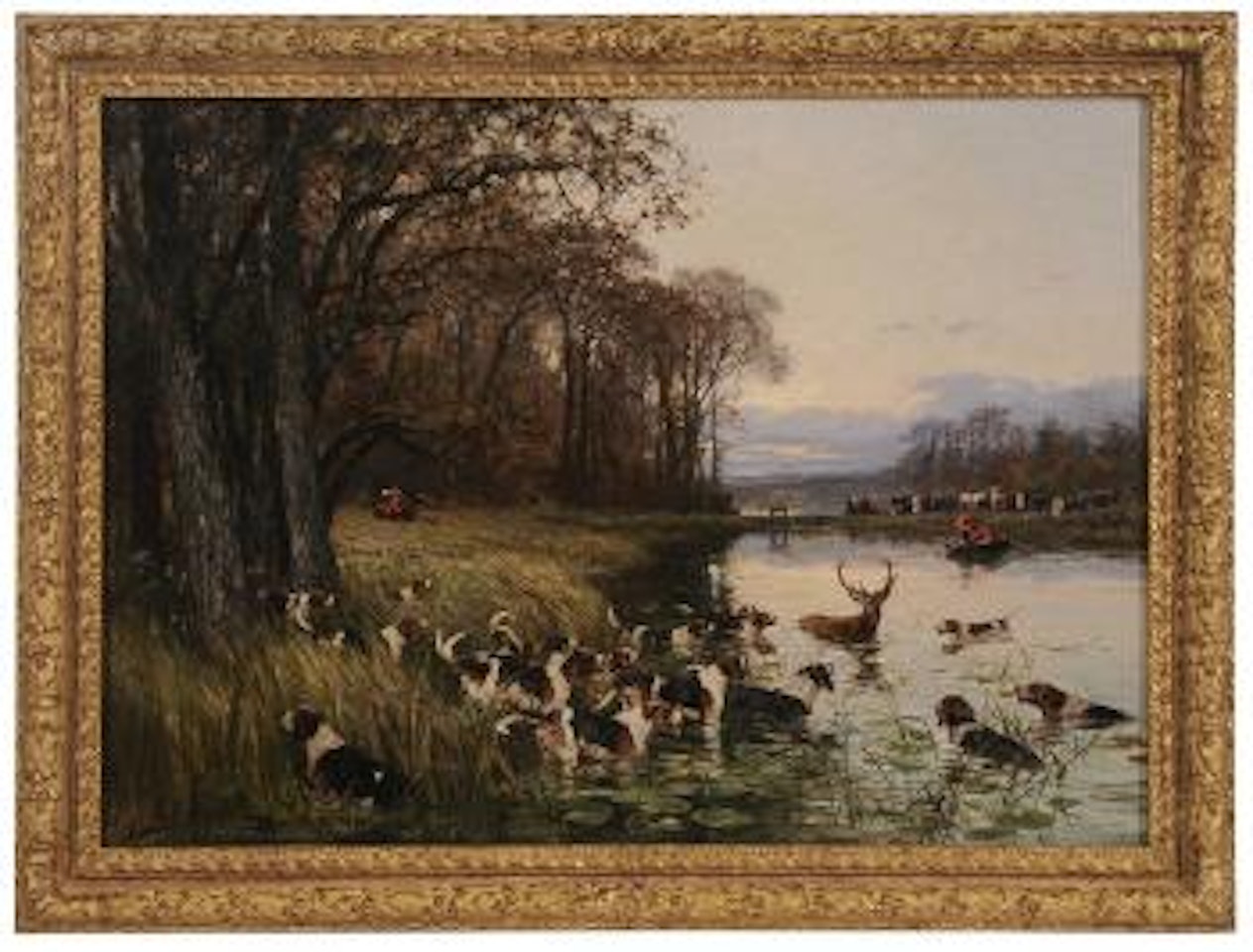 L'Hallali du cerf, (The kill of the Stag) by Olivier de Penne
