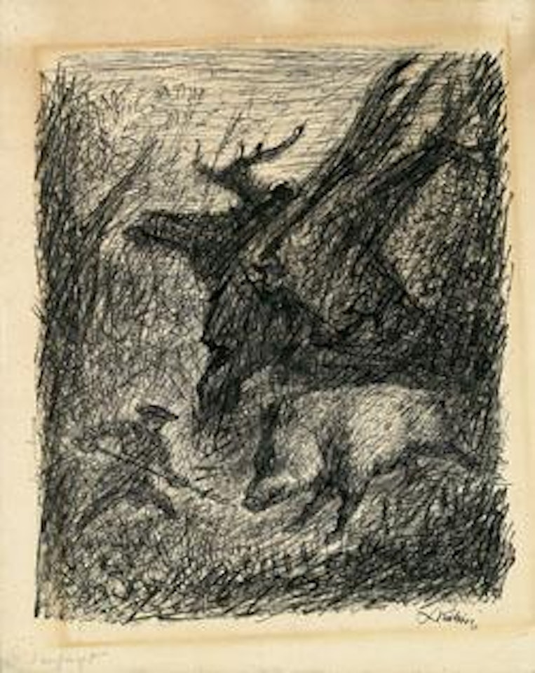 Saujagd by Alfred Kubin