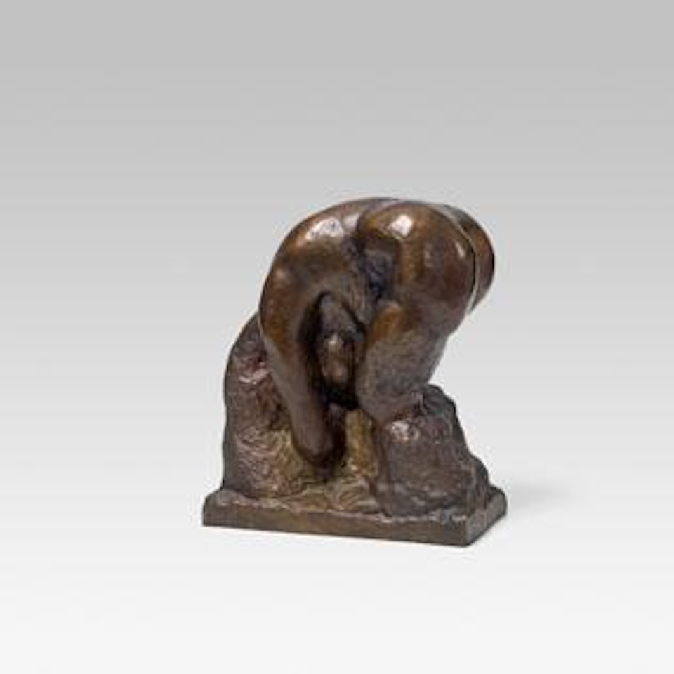 Weibliche Rückenstudie by Alfred Hrdlicka