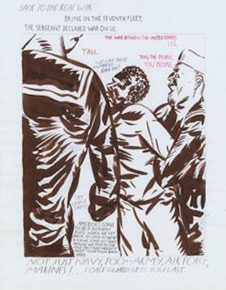 Back to the real war by Raymond Pettibon