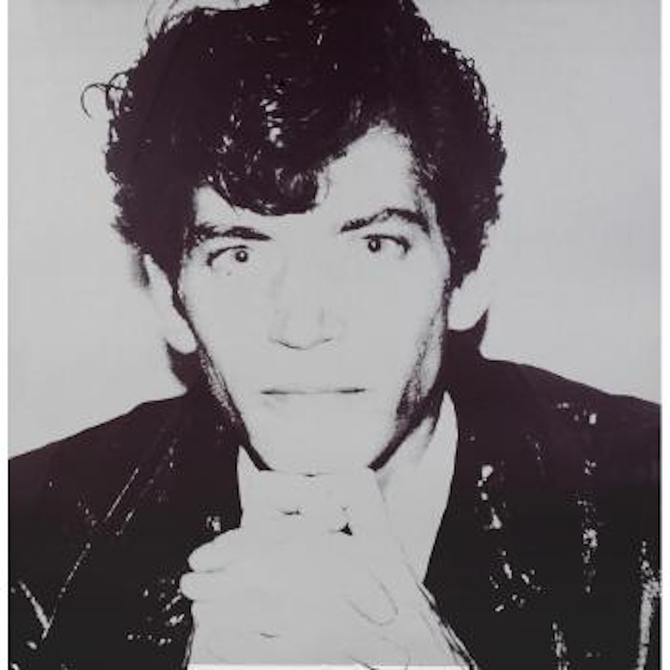 Robert Mapplethorpe by Andy Warhol