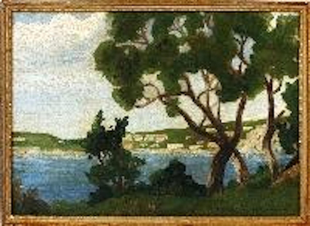 Summer landscape by William Wendt