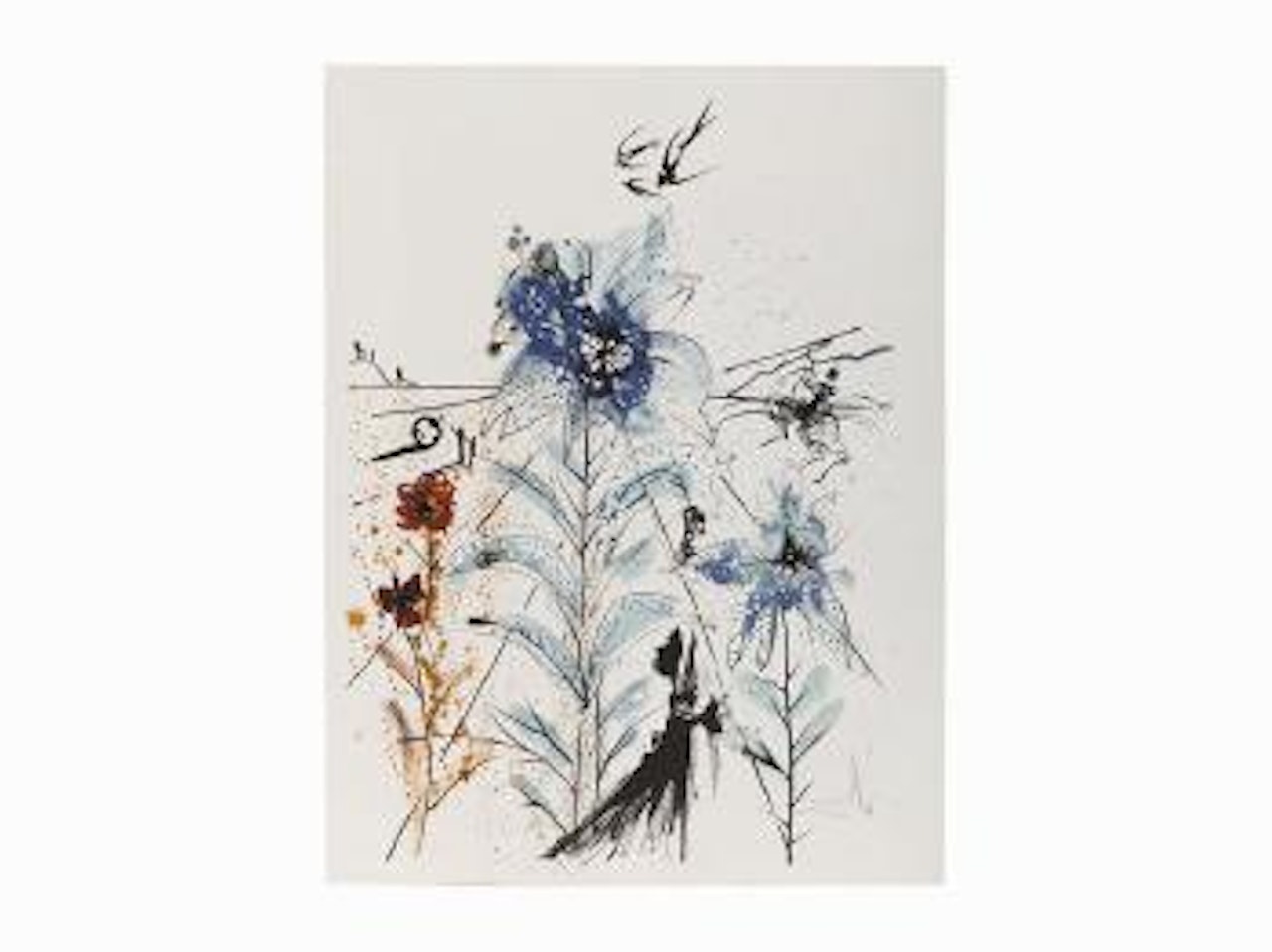 Flower Magician by Salvador Dali