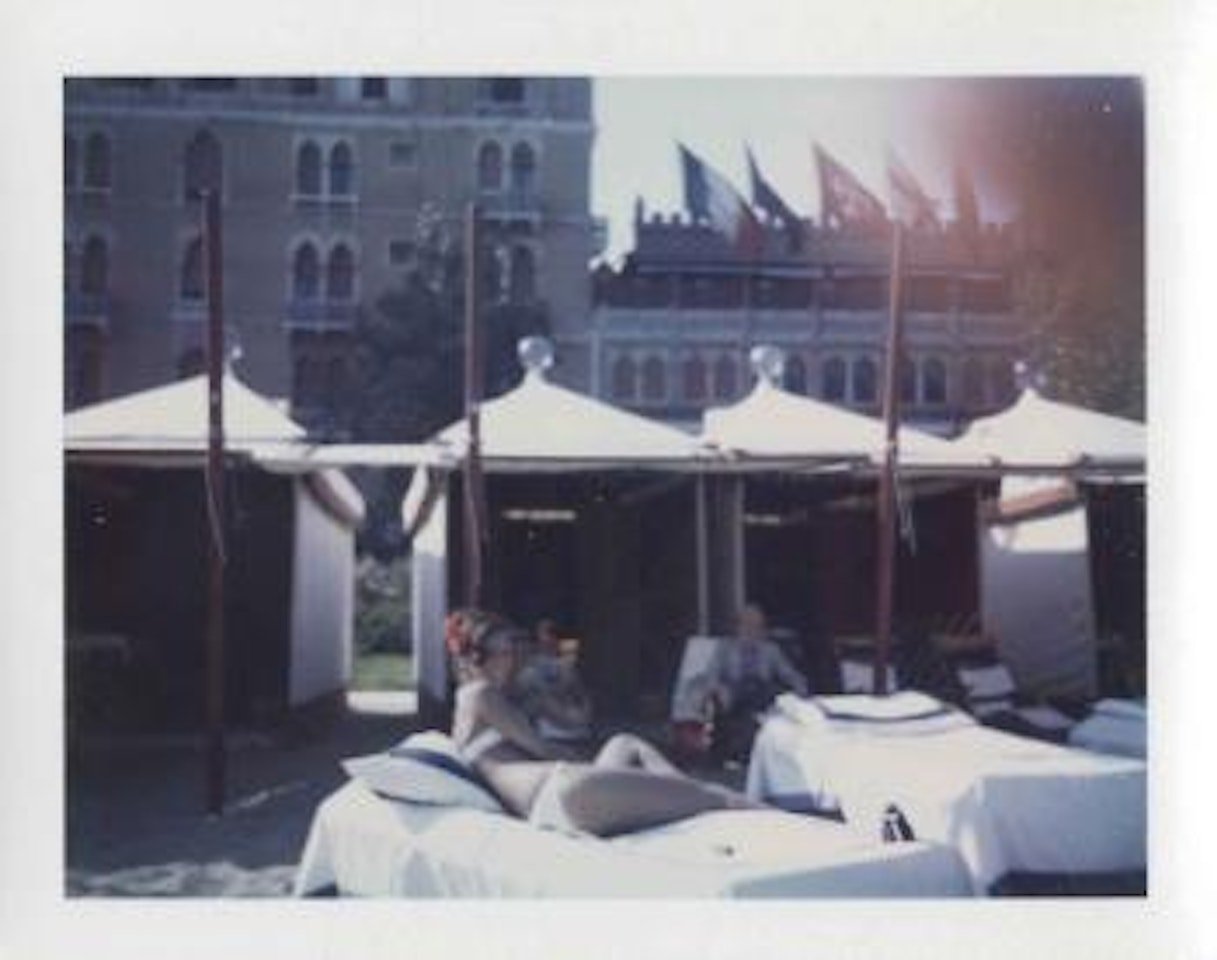 Woman Sunbathing by Andy Warhol