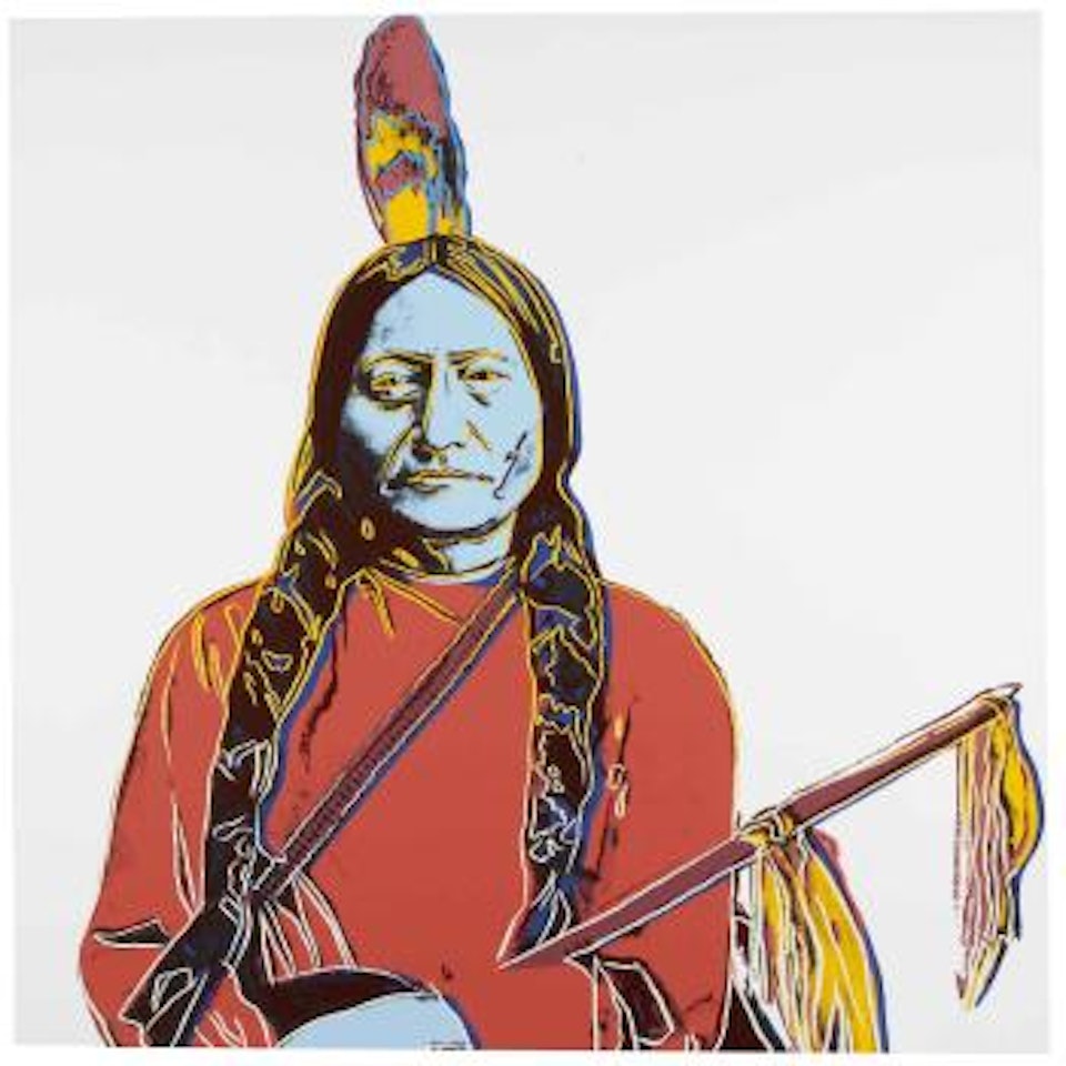 Sitting Bull (F. & S. IIIA.70) by Andy Warhol