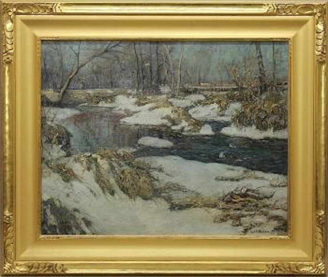 Winter brook by Walter Emerson Baum