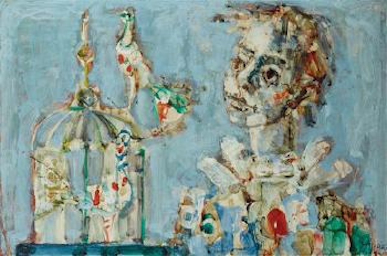 Pierrot à la colombe by Paul Aizpiri