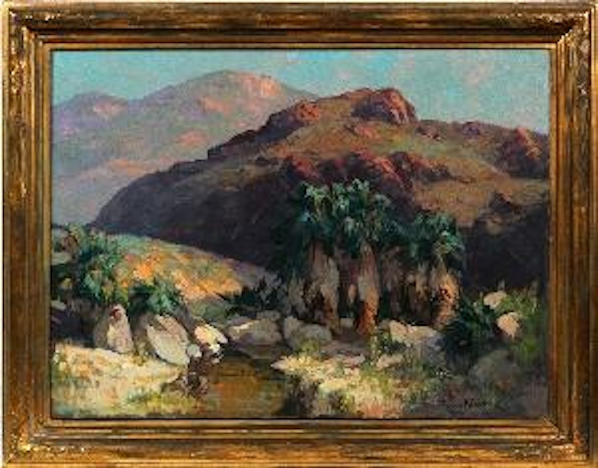 Palm Spring Canyon by Franz A Bischoff