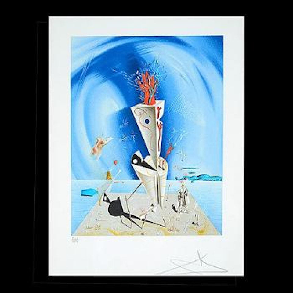 Apparatus and hand by Salvador Dali