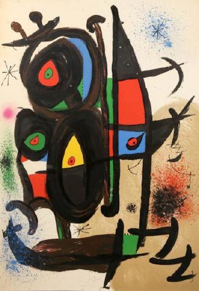 PI pour les Amis du Musée d'Art Moderne de Paris by Joan Miró