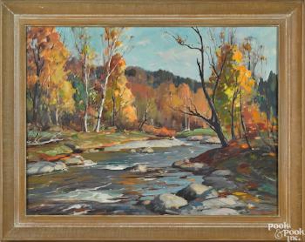 October day Vermont by Aldro Thompson Hibbard
