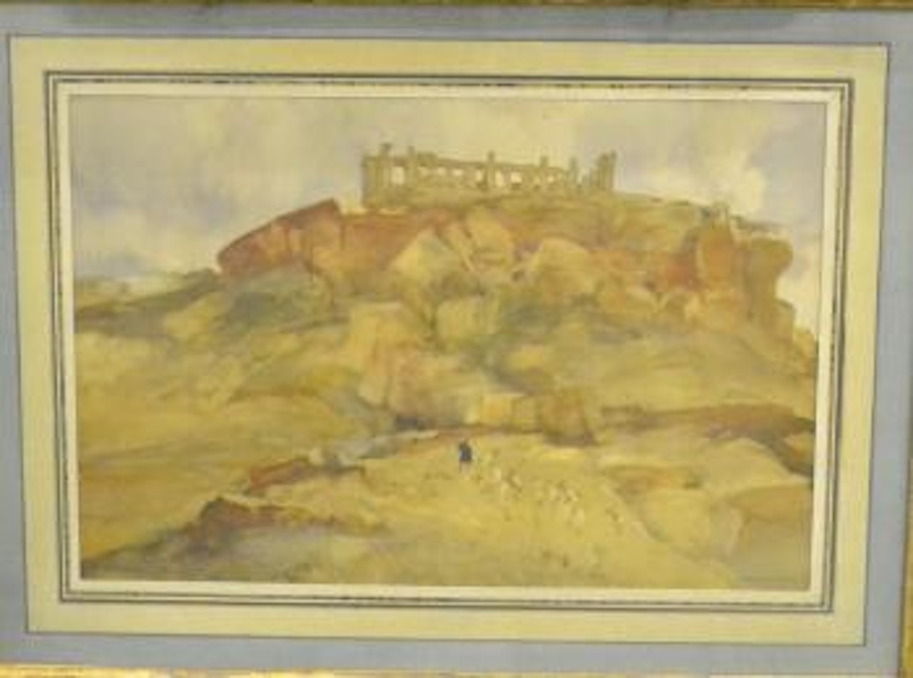 Girgentia, Sicily, Temple of Juno by William Russell Flint