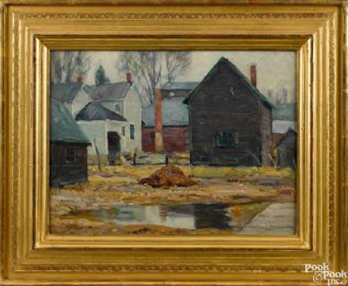 Woodstock barnyard estate by John Fabian Carlson