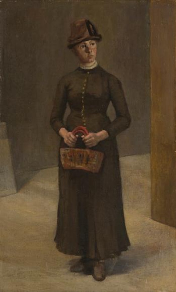 Bildnis Maria Kyburz by Ferdinand Hodler