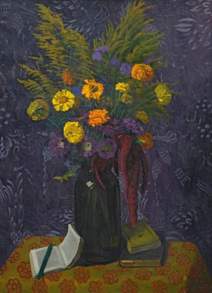 Œillets D'inde Et Gerbes D'or by Félix Vallotton