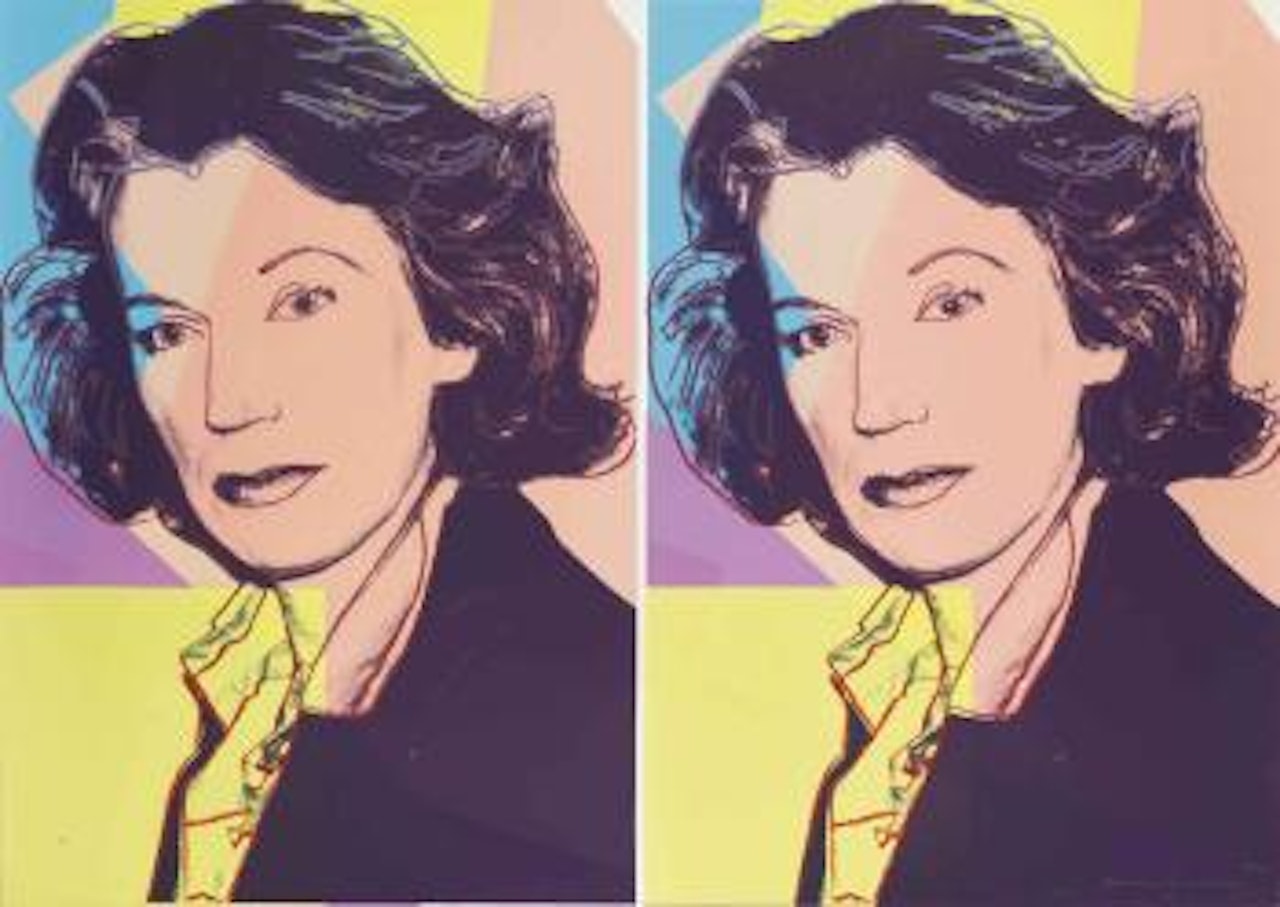 Mildred Scheel by Andy Warhol