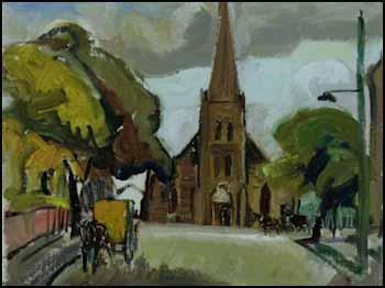 St. John's, N.F. by Arthur Lismer