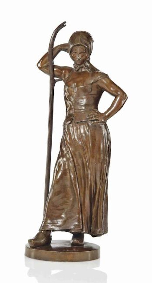 The Haymaker by Alfred Boucher