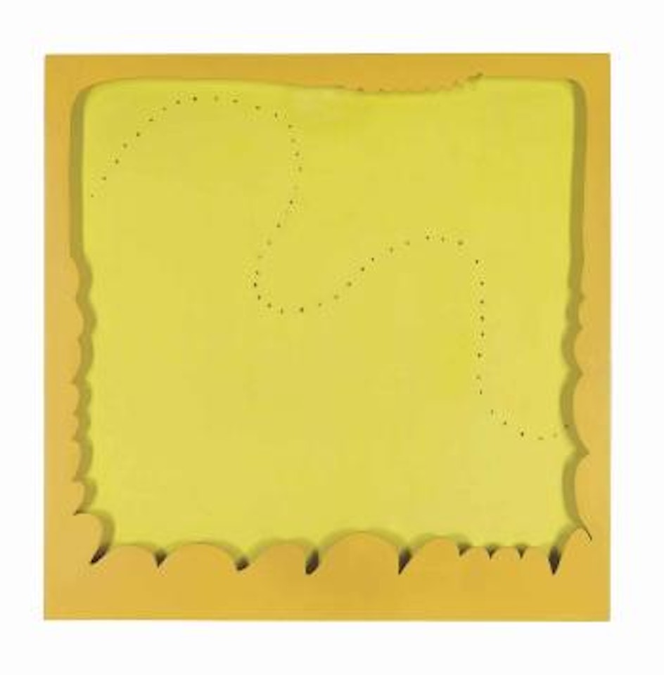 Concetto Spaziale, Teatrino by Lucio Fontana