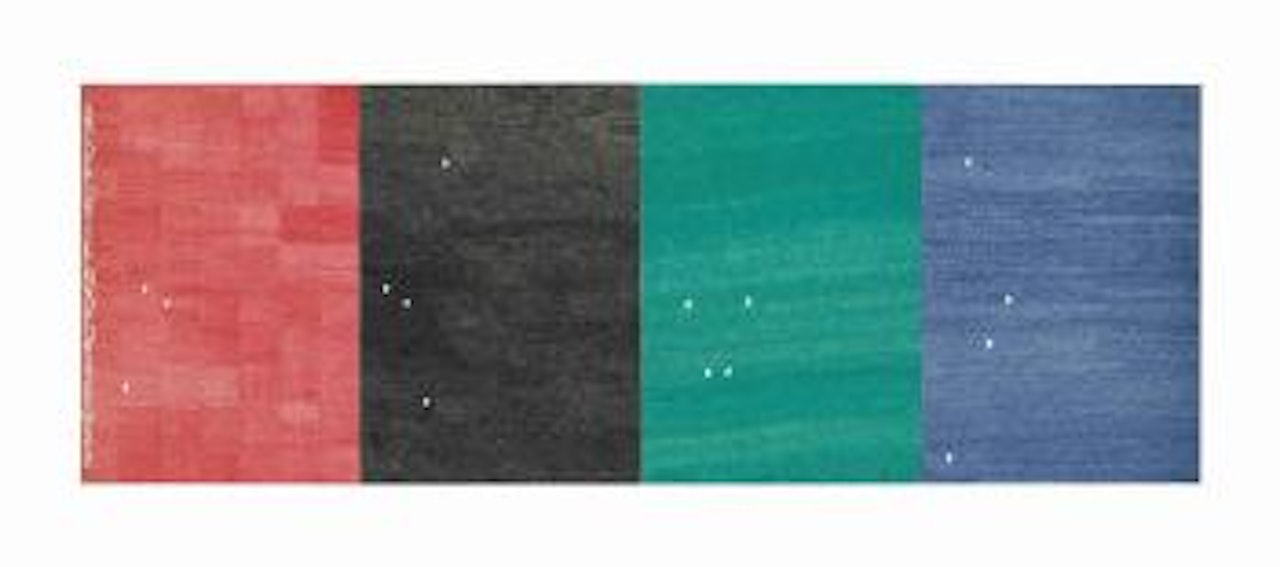 Uno Nove Otto Zero (One Nine Eight Zero) by Alighiero Boetti