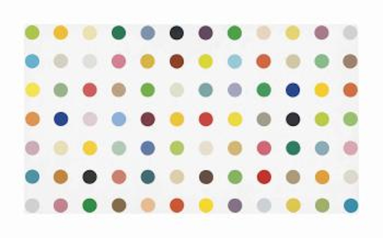 Cupric Acetate by Damien Hirst