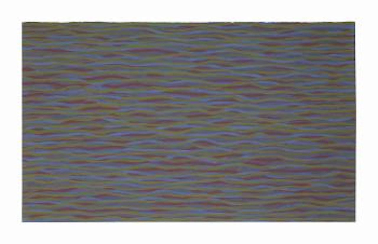 Horizontal Brushtrokes by Sol LeWitt
