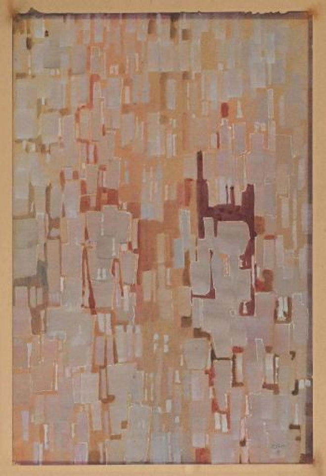 City patterns by Mark Tobey