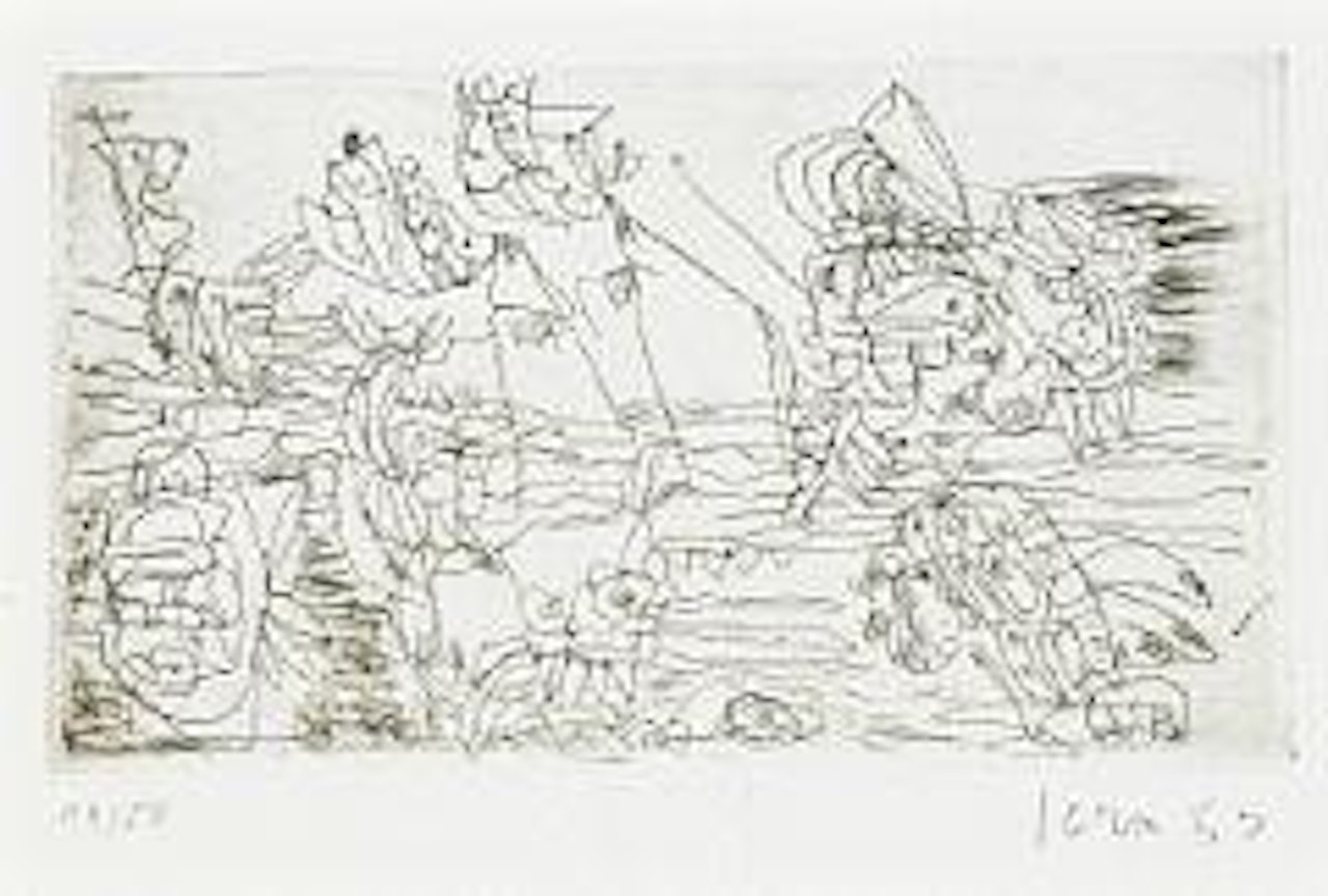 Double délire, from Schweizer-Suiten by Asger Jorn